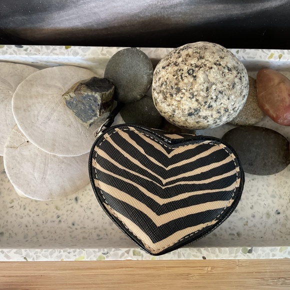 Coach Animal Print Bundle! New metallic wristlet, pouch, bag/Jewelry trinket box - Picture 11 of 15